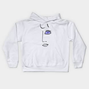 Beer Glass Eyes Kids Hoodie